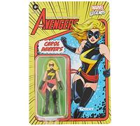 Marvel Classic Hasbro Marvel Legends Retro - Figurine Carol Danvers De 9,5 Cm