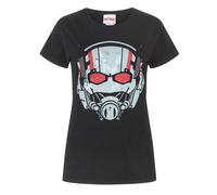 Marvel Noir Ant-Man T-shirt à manches courtes Femme