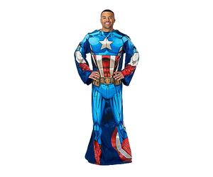 Marvel Northwest Couverture Confortable avec Manches, pour Adulte (121,9 x 180,3 cm), Captain America