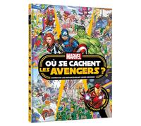 MARVEL - Où se cachent les Avengers ? - Cherche et trouve - Disney Marvel - Hachette Disney - cartonné - Livre-jeu