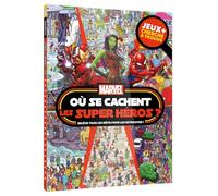 MARVEL - Où se cachent les Super Héros ? - Jeux + Cherche et trouve