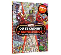 MARVEL - Où se cachent les Super Héros ? - Jeux + Cherche et trouve - Marvel Comics - Hachette Disney - broché - Jeux livres objets