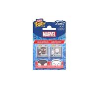 Funko - Marvel - Pack 2 figurines Bitty POP! Miles Morales & Ghost Spider 2,5 cm