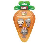 Funko Carrot Pocket Pop! Marvel - Groot - Guardians of The Galaxy 3 Pack - Marvel Comics - Figurine en Vinyle à Collectionner - Idée de Cadeau - Produits Officiels - Comic Books Fans