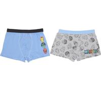 Marvel pack de 2 boxers - Sous-vêtements confortables en coton pour enfants 122/128