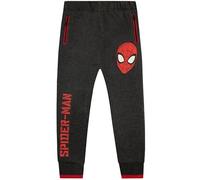Marvel - Pantalon de Jogging - Spiderman - Garçon - Gris - 5-6 Ans