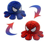 Marvel Peluches réversibles pour poupée en peluche à deux faces- Spider Man（A）20cm