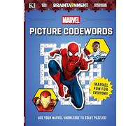 Marvel Picture Code Words Crosswords Puzzle Book