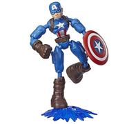 Marvel Comics Figurine Captain America Bend and Flex Multicolore Enfants