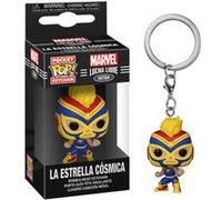 MARVEL-POCKET POP KEYCHAINS-LUCHA LIBRE CAPTAIN MARVEL-4CM G