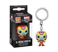 MARVEL Pocket Pop Keychains Lucha Libre Iron Man 4cm