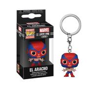 MARVEL Pocket Pop Keychains Lucha Libre Spider Man 4cm