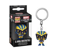 MARVEL Pocket Pop Keychains Lucha Libre Wolverine 4cm