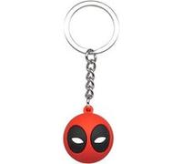 Marvel Universe Deadpool Caractère Keychain 6 cm de Haut, Rouge, Blanc et Noir