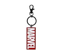 Marvel Porte-clés en métal avec logo rouge GH00340RL, Rouge, Taille unique, Moderne