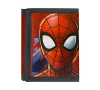Marvel Portefeuille Spiderman pour garçons, portefeuille pour homme avec Avengers et Spider Man pour enfants, portefeuille pliable Avengers pour enfants, Spidey, Taille unique