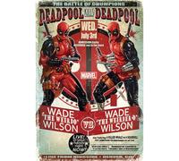 Marvel Poster Deadpool (Wade Vs Wade) - Papier Glacé - 91 x 61 cm
