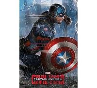 Marvel Poster Maxi Captain America Guerre Civile - Captain America, Multicolore