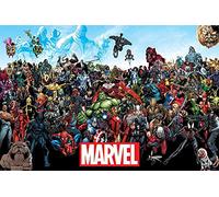 Marvel Poster Universe Action Comic Impression - Dimensions : 91,5 x 61 cm