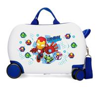 Marvel Press Iron Friends Valise pour Enfant, Taille Unique, Blanc, Taille Unique pour Tous, Valise pour Enfant