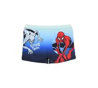 Marvel Press Maillot de bain Boxer Spider-Man pour enfants et adolescents Short de plage imprimé super-héros, bleu, 8 ans