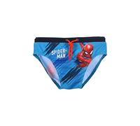 Marvel Press Spider-Man Maillot de bain pour enfants et adolescents avec imprimé super-héros pour homme araignée, turquoise, 8 ans