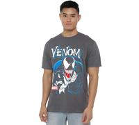 Marvel Press T-Shirt Unisexe Venom Anthihero, Charbon, L