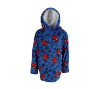 Marvel Pull Plaid Spiderman Enfant Garcon Sweat Oversize En Polaire Taille Unique (Taille Taille Unique,Couleur Bleu)