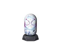 Ravensburger - Puzzle 3D Hylkies - Édition Marvel - Figurine n°10 Ghost Spider - Adultes et Enfants - 54 pièces numérotées à Assembler sans Colle - Support Inclus - Marvel - 12001159