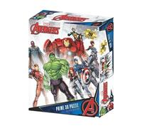 Marvel - Puzzle lenticulaire Avengers Rassemblement 200 pcs 46x31 cm
