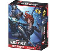 Marvel - Puzzle lenticulaire Black Widow contre Taskmaster 300 pcs 46x31 cm