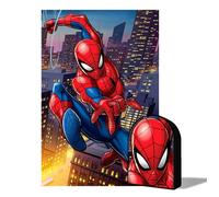 Marvel - Puzzle lenticulaire Spider-Man avec boîte en métal 3D 300 pcs 46x31 cm