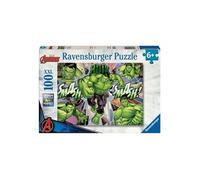 Ravensburger Puzzle enfant XXL The Incredible Avenger (Hulk) 100 pièces Marvel
