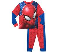 Marvel Pyjama Garcon, Pyjama Spiderman, Marchandise Officielle Spiderman Rouge 4 a 5 Ans