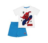 marvel Pyjama 'Spiderman' bleu / bleu marine / rouge / blanc, Taille 122