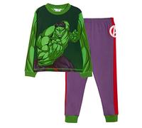 Marvel Pyjamas de déguisement Hulk pour garçons Pyjamas Hulk pour Enfants Pyjamas Costume Hulk Pyjamas Avengers Ensemble intégral Nouveauté, Vert, 5-6 Ans