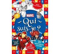 Marvel - Qui suis-je ? - 20 héros Marvel à deviner - 20 coloriages détachables Collectif (Auteur)
