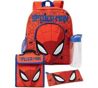 Marvel Red Bagages pour Enfants, Rouge, Taille Unique (Lot de 4) Garçon