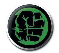 MARVEL RETRO - HULK ICON - 25 mm BUTTON BADGES - Broche