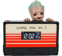 Marvel Réveil I Am Groot - Officiellement licencié, Horloge numérique avec réveil, Décor pour Fans de Super-héros, Cadeau de Collection - 14,5cm