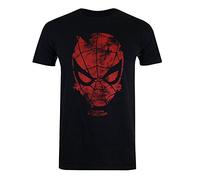 Marvel RFMTS985-BLK_Small Shirt, Black, S Men's