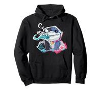 Marvel Rivals Jeff The Land Shark Venom Symbiote Toothy Cute Sweat à Capuche