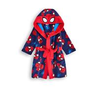 Marvel Robe de chambre Spider-Man pour garçons | Peignoir de pyjama bleu rouge super-héros pour enfants | Cadeau de vêtements de robe de bande dessinée