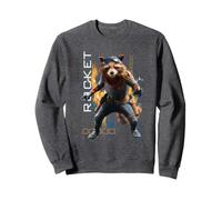 Marvel Rocket Raccoon Avengers Endgame Info Portrait Sweatshirt