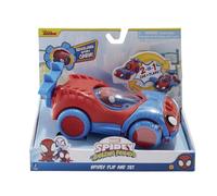 Marvel’s Spidey et Ses Incroyables Amis - Véhicule transformant Flip and Jet - Jouets mettant en Vedette Les Spideys sympas de Ton Quartier