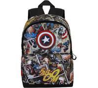 Karactermania Marvel Captain America Comic Small Backpack Multicolore
