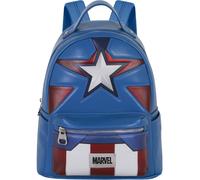 Karactermania Marvel Captain America Courage Heady Backpack Bleu Enfants