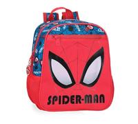 Marvel Sac à dos Disney Spiderman authentique, en polyester, bretelles larges et réglables, double compartiment, par Joumma Bags.