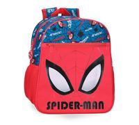 Marvel Sac à dos Disney Spiderman authentique, en polyester, bretelles larges et réglables, double compartiment, par Joumma Bags.