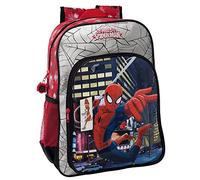 Marvel Sac à Dos Enfants Adaptable au Chariot Spiderman , 40 cm, Rouge 2132351